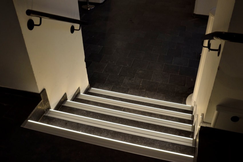 Project: Domani Venlo Lighted stairs 